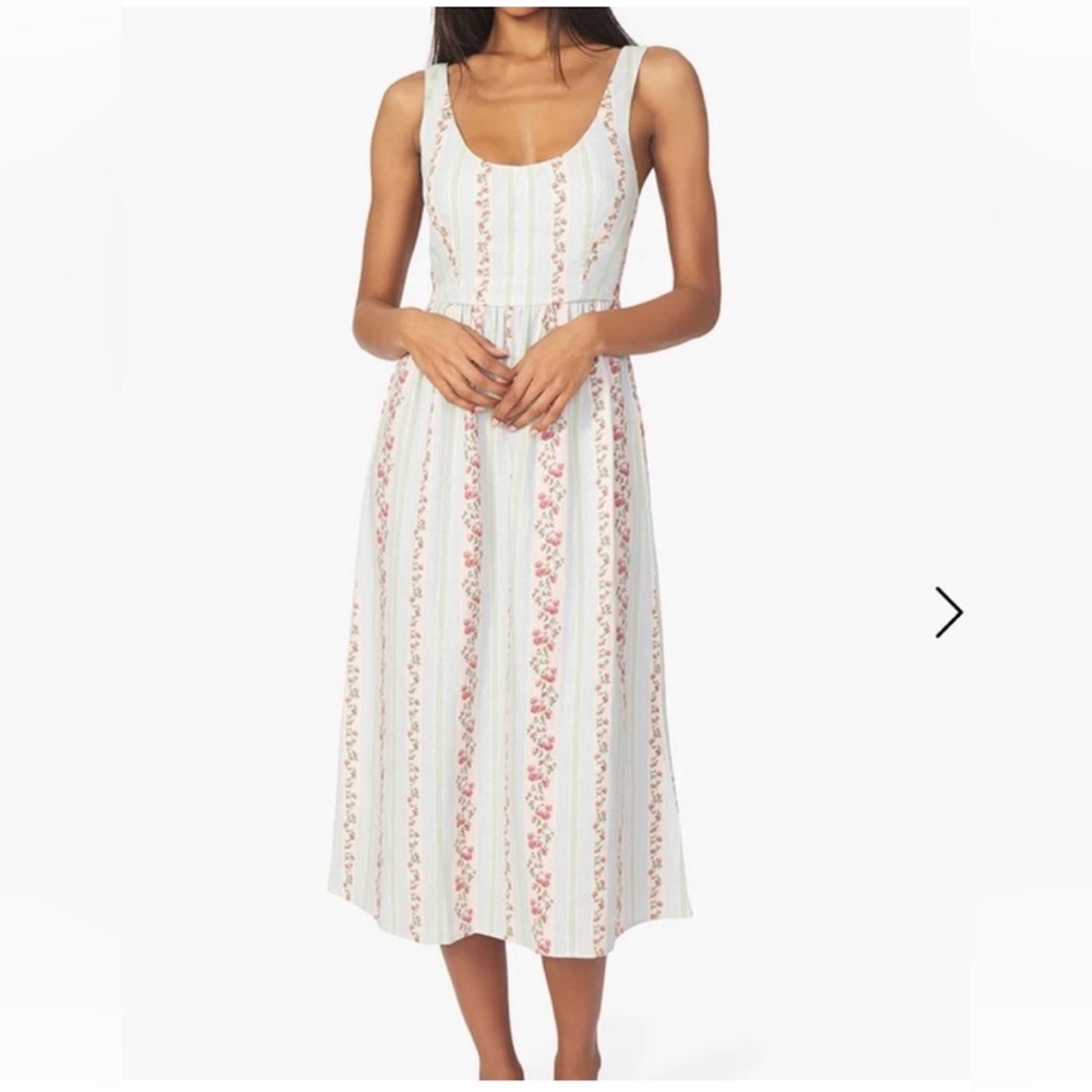 We Wore What Midi Corset Dress